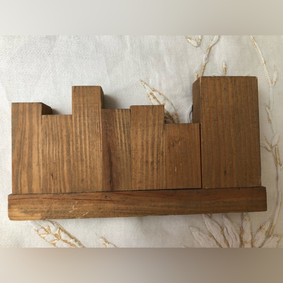 Country Decor Solid Wood Block Sign - Picture 3 of 4